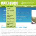 Link to Water for Good website. 